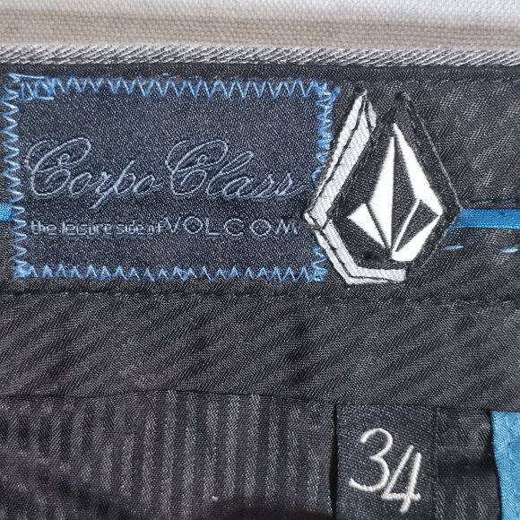 Volcom pants men's size 36 grey colour Frickin Modern Chino Pants style#A1131008 - Picture 6 of 15